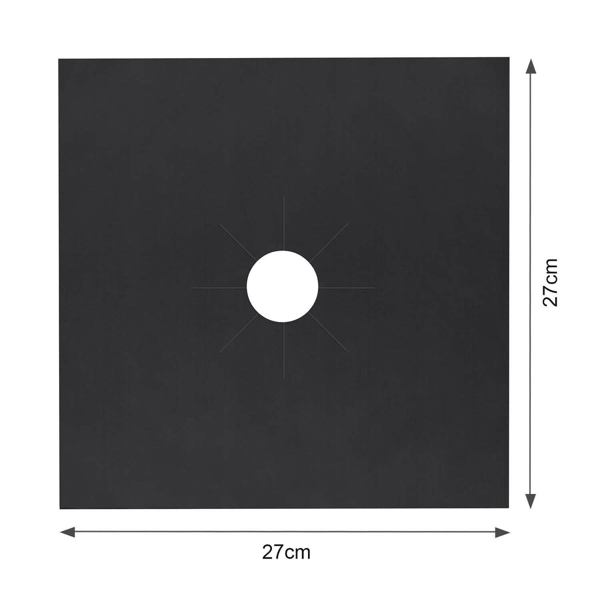 4-Pack: Reusable Nonstick Overtop Burner Protector Liner