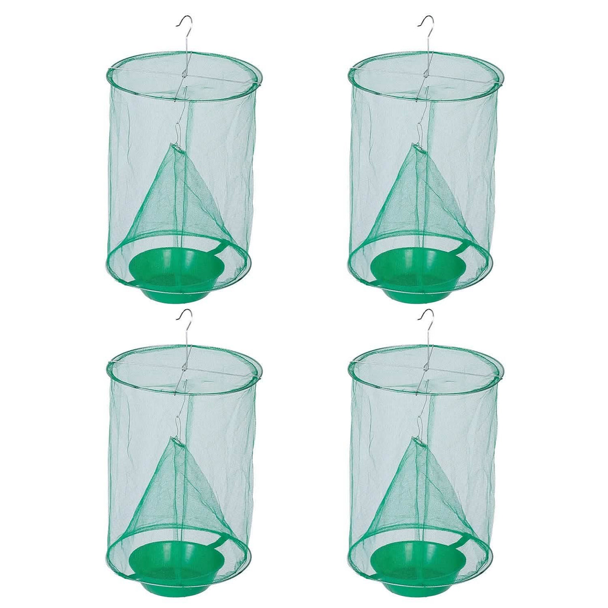 4-Piece: Ranch Fly Trap with Bait Set