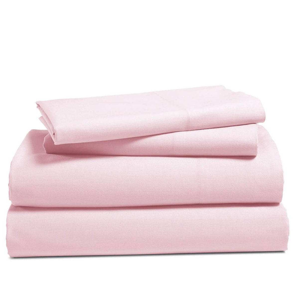 4-Piece Set: 100% Cotton Super Soft Solid Sheet
