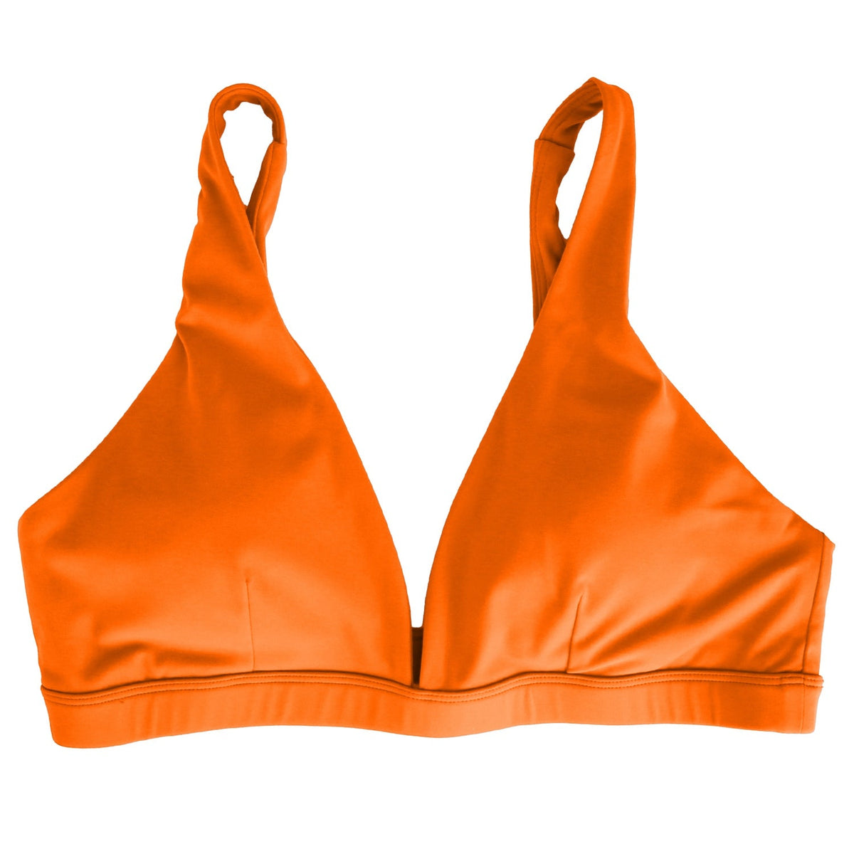 Sujetador deportivo con escote en V profundo para mujer para gimnasio - Comodidad de bajo impacto