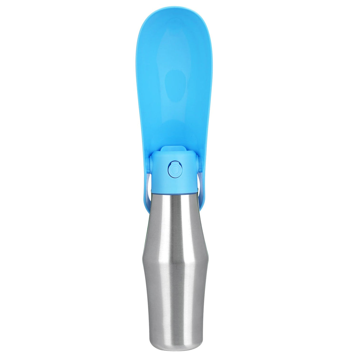25OZ Portable Dog Water Bottle Foldable Stainless Steel Water Dispenser Leak-Proof Design for Dog Walking Traveling Hiking Outdoor Activities