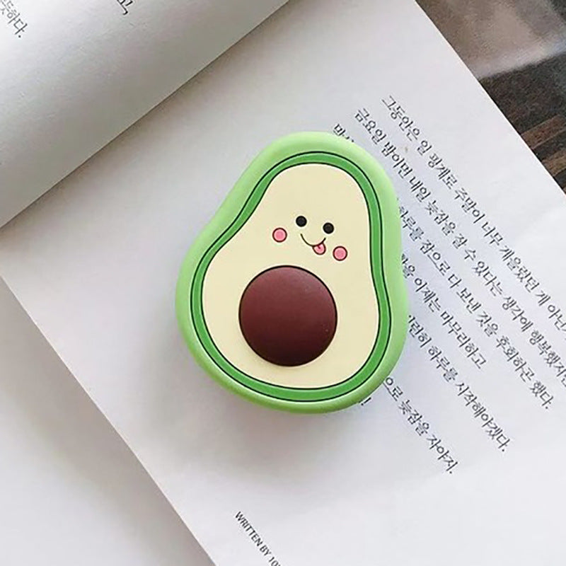 Suitable for A51 A71 flat avocado phone case A50 A70 creative cartoon smile tpu Samsung S20 protection