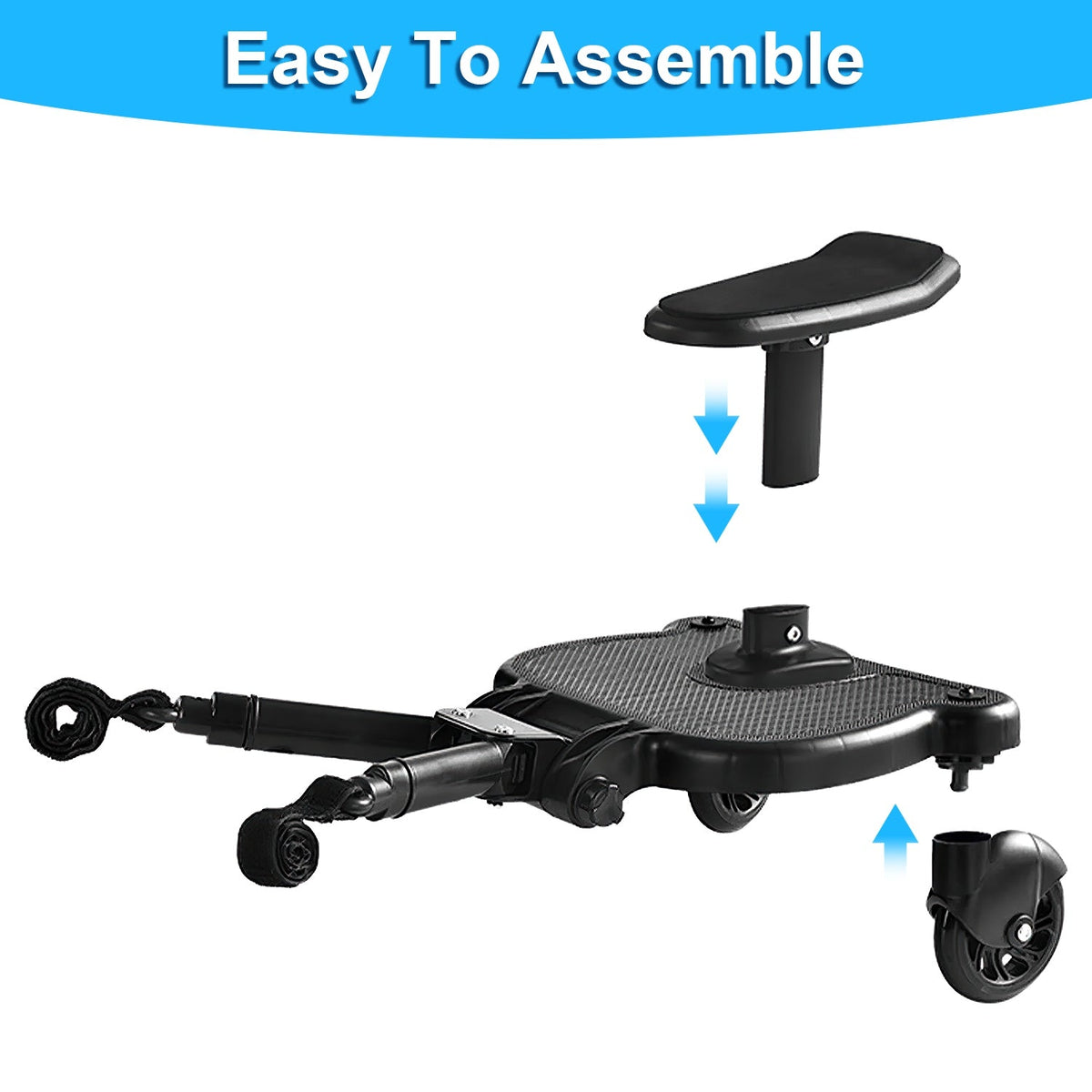 2 In 1 Universal Stroller Board Sit & Stand for 3-7 Years