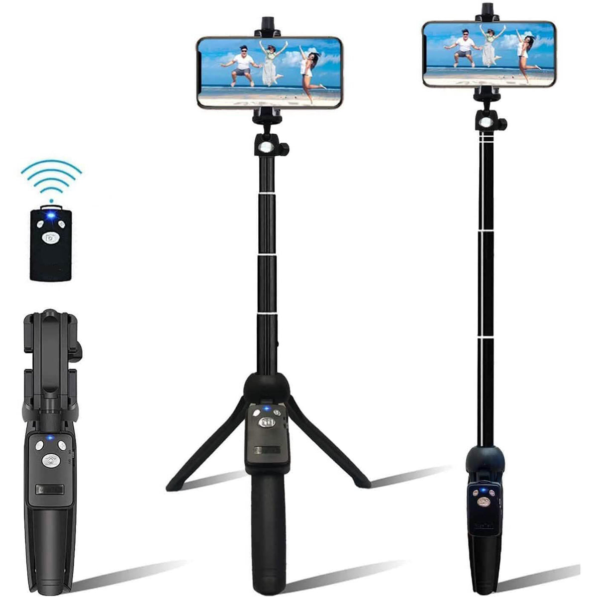 48" Portable Selfie Stick and Tripod