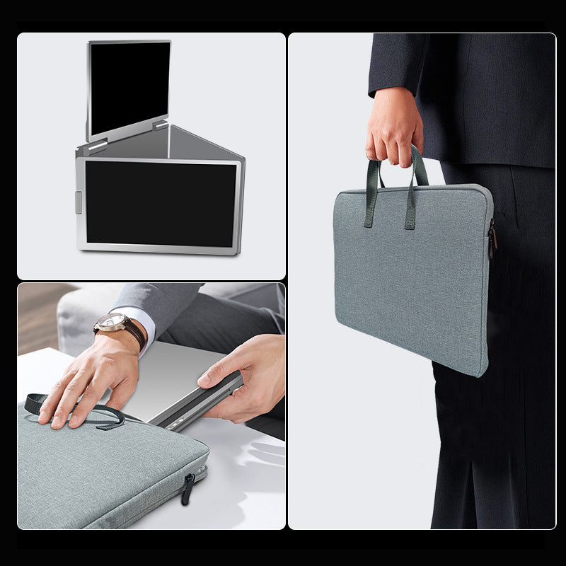 Portable Triple-screen Display Connect Three Screens With A Single Cable Laptop Secondary Display Monitor
