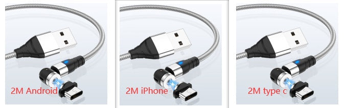 Magnetic data cable