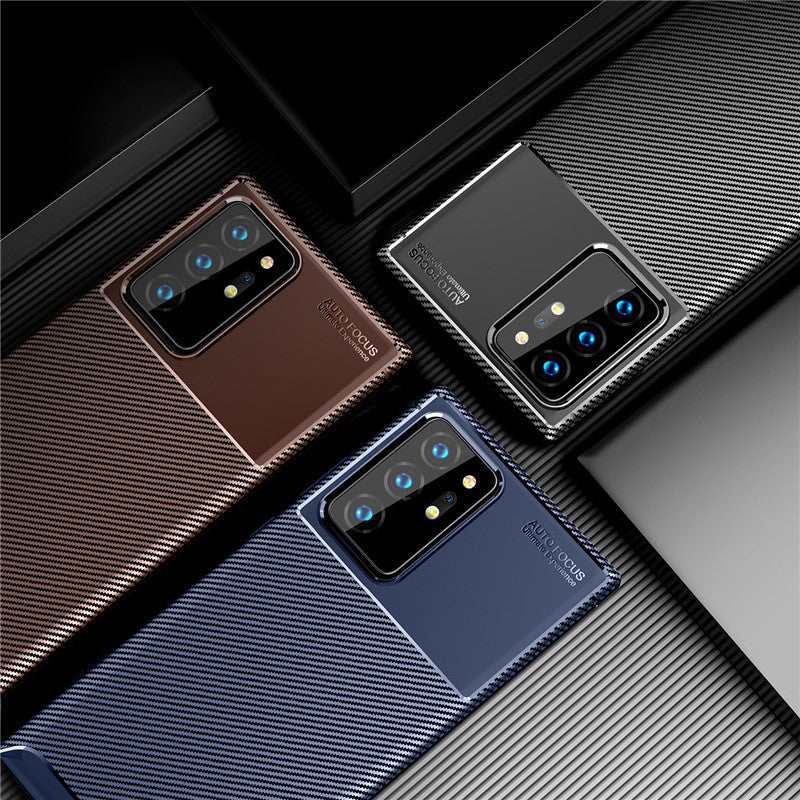 Business carbon fiber anti-fall soft shell