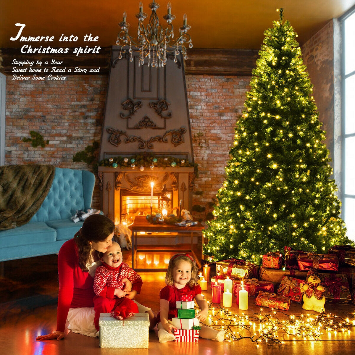 Artificial Premium Hinged Christmas Tree
