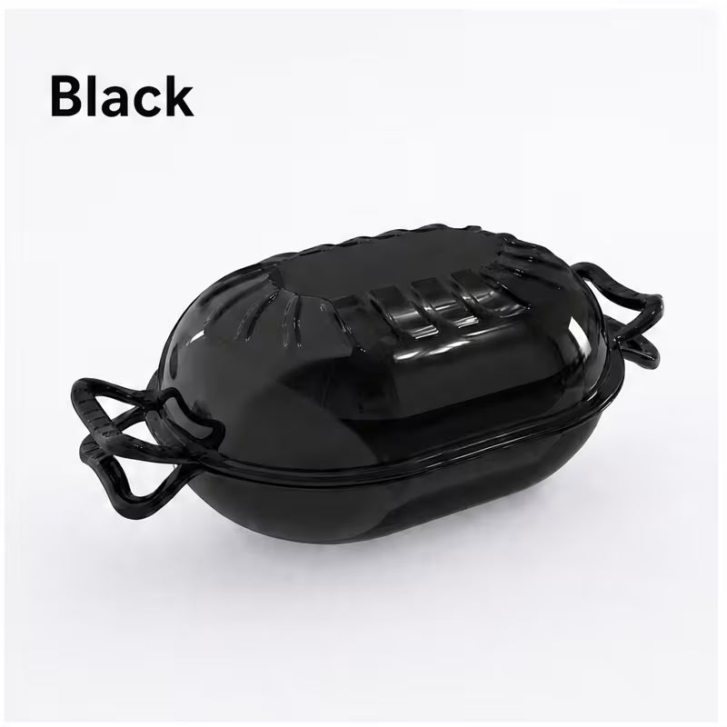 5-Quart Enameled Cast Iron Bread Oven with Dome Lid and Potholders