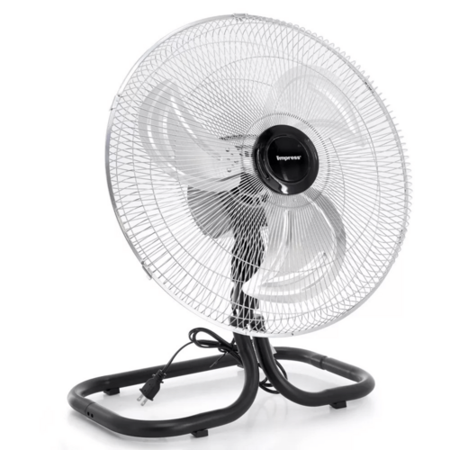 Impress 18-Inch 2-in-1 Chrome Hi-Speed Industrial Oscillating Fan