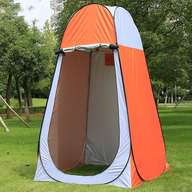 Portable Privacy Shower Toilet Automatic Camping Tent UV Function Travel Camping Tent Outdoor Dressing Beach Sun Shelte