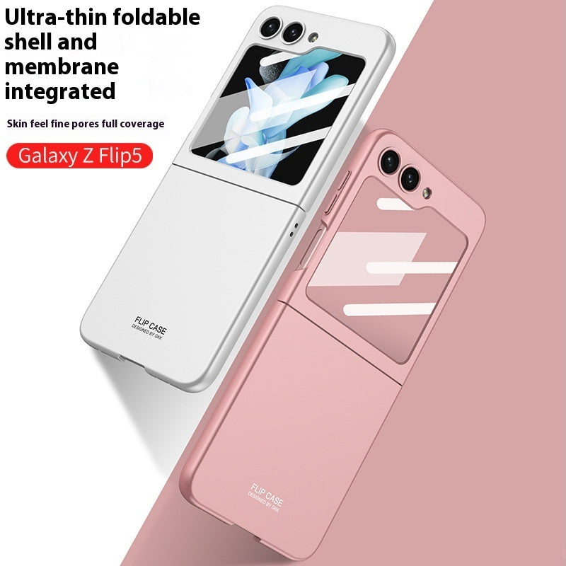 Phone Case Folding Screen Film Integrated All-inclusive Drop-resistant Protective Cover Ultra-thin Matte Cover