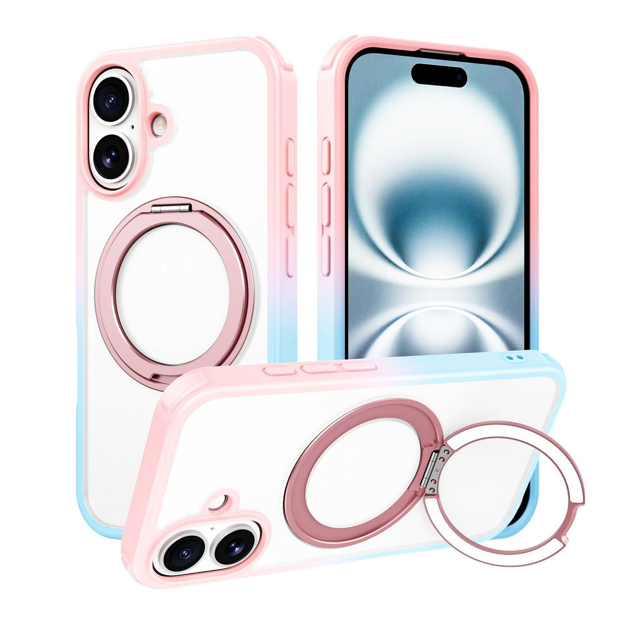 Car Magnetic Phone Holder With Airbag Anti-slip Feature