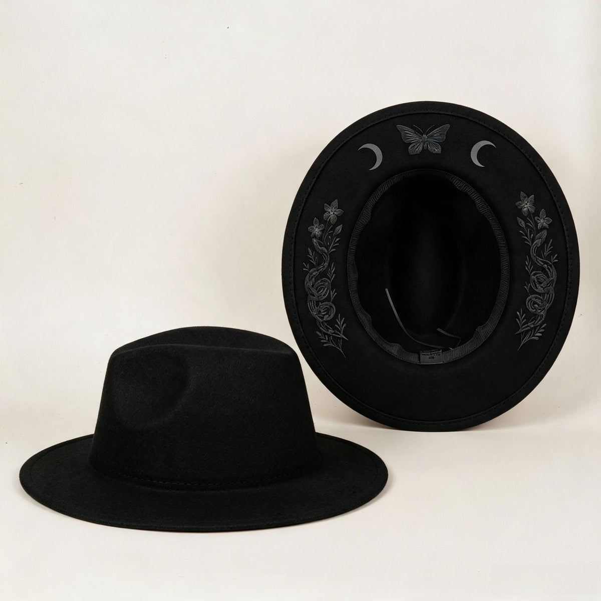 Wide-brimmed Formal Hat For Outdoor Travel Formal High-crowned Top Hat