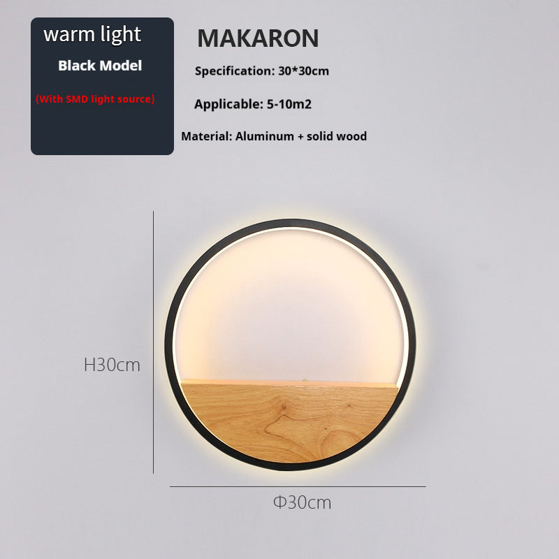 Personality creative LED wall lamp bedside lamp