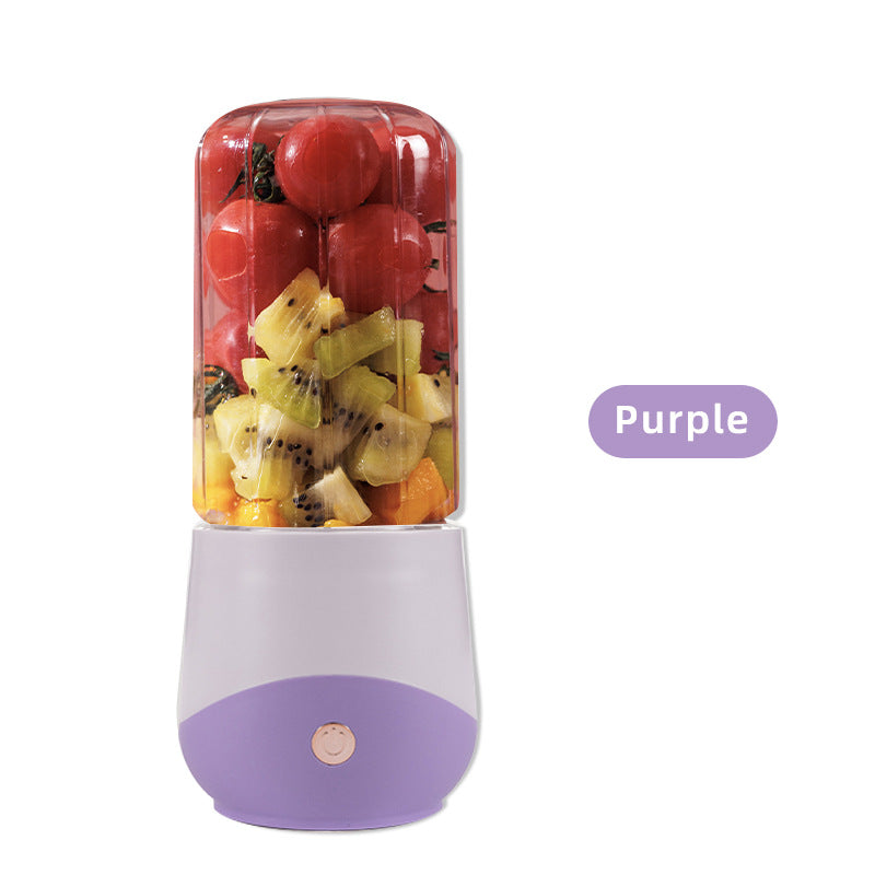 Vaso de licuadora de cocina, licuadora personal, mini exprimidor de frutas, licuadora portátil eléctrica para batidos, zumos de frutas, batidos de leche