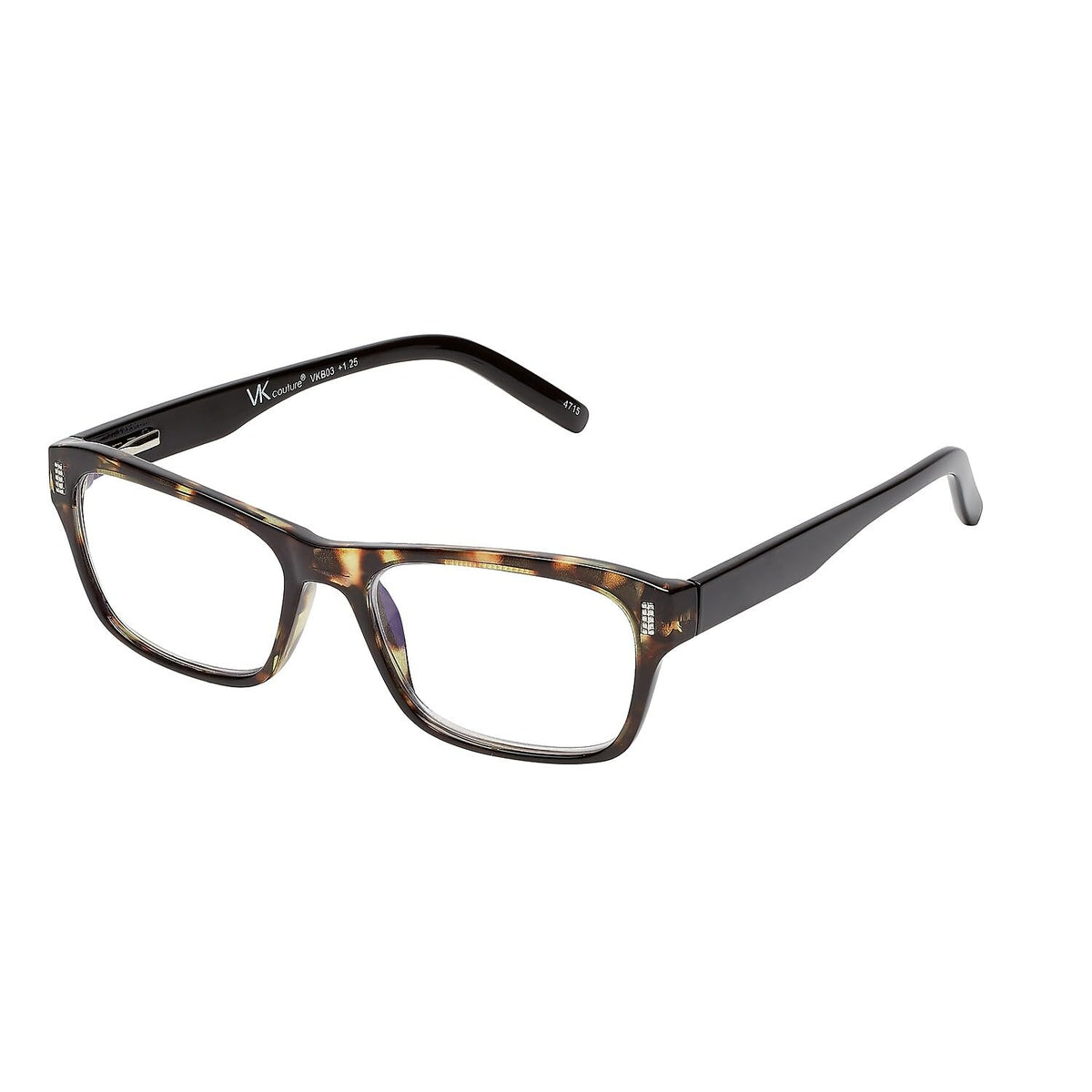 Gafas con filtro de luz azul SAV Select-A-Vision VK Couture, estilo Black Demi 125