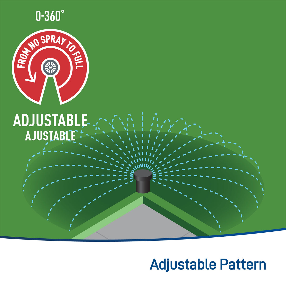 12' Adj Pattern Nozzle Male 53533