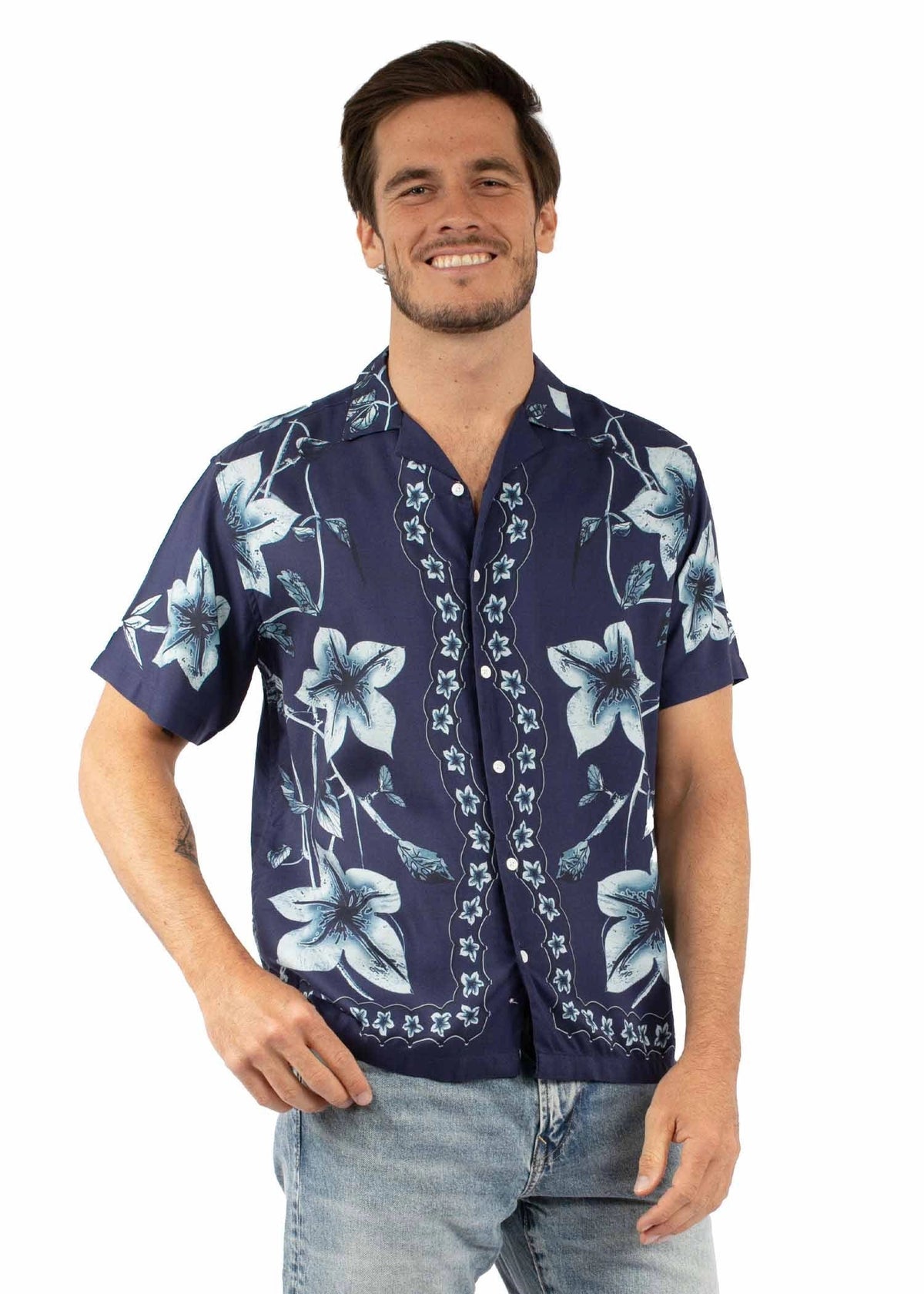 Scully Hawaiian Orchid (5394) - Men's Casual Shirt