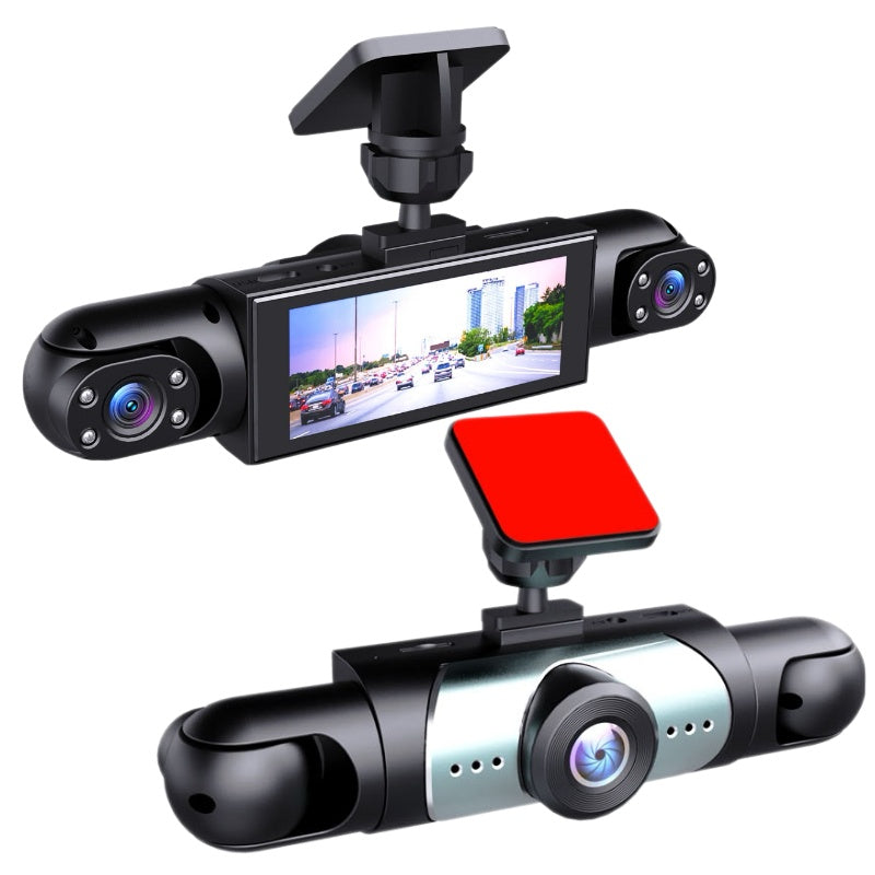 1080P High-definition Driving Recorder With Four Lenses, High-definition Night Vision, Front, Back, Left, Right Recording