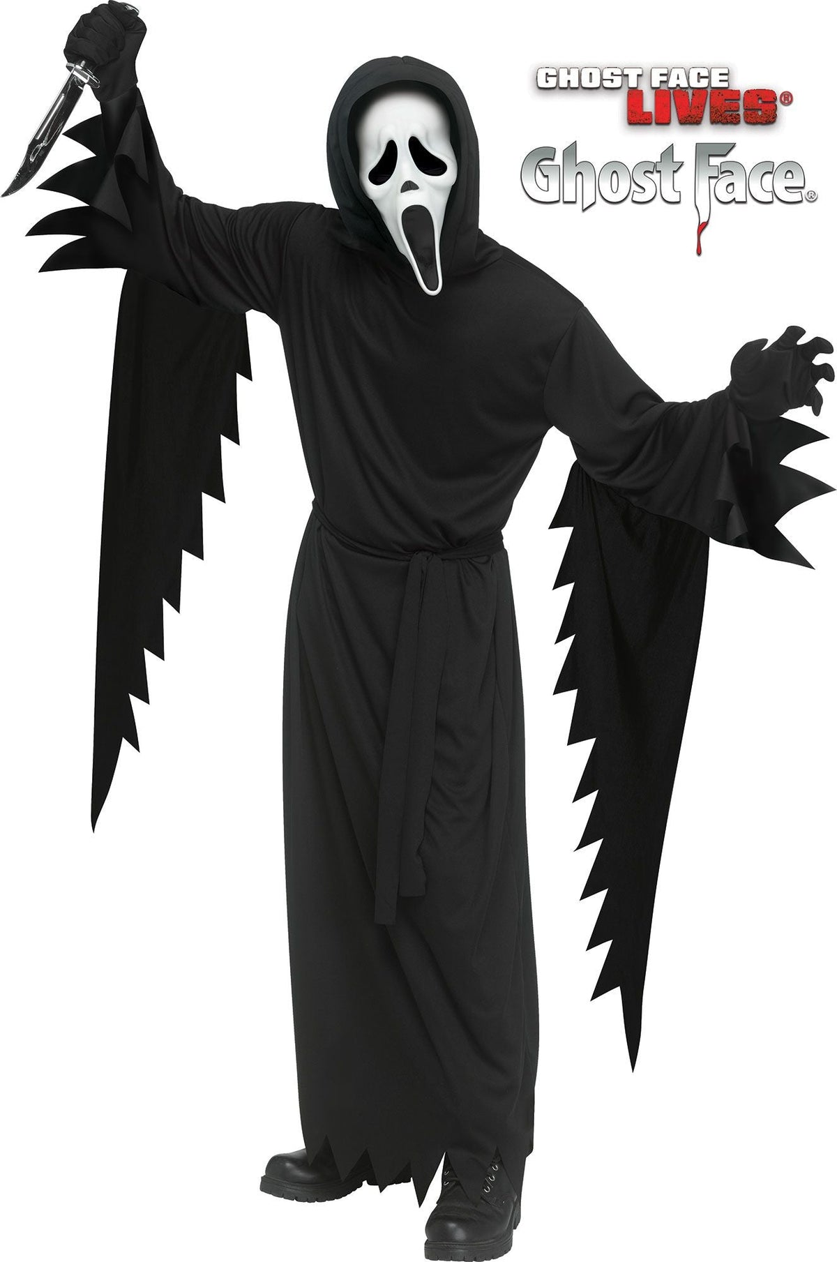 Scream Stalker Ghost Face Adult Costume Teen Size