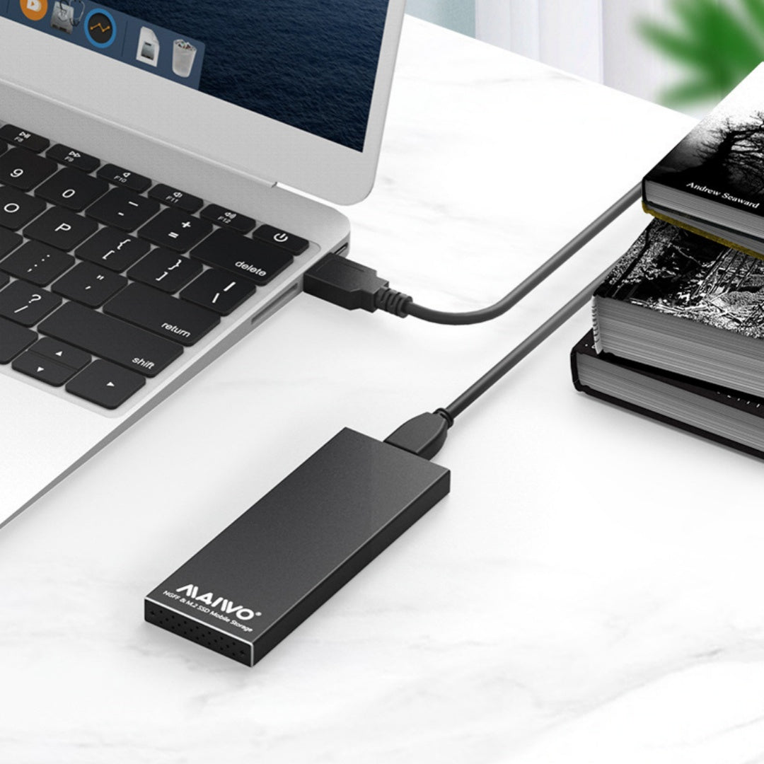USB30 Solid State Hard-disk Cartridge NGFF Interface To USB30 All Aluminum Alloy SSD