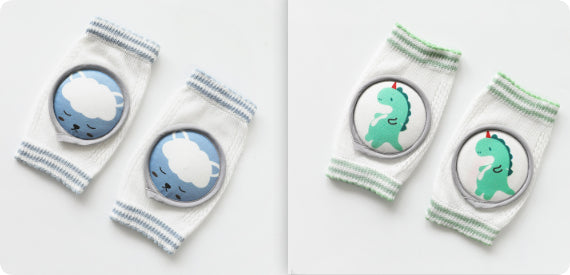 Baby Knee Pads Cartoon Accessories Doll Elbow Pads Baby Learning Set