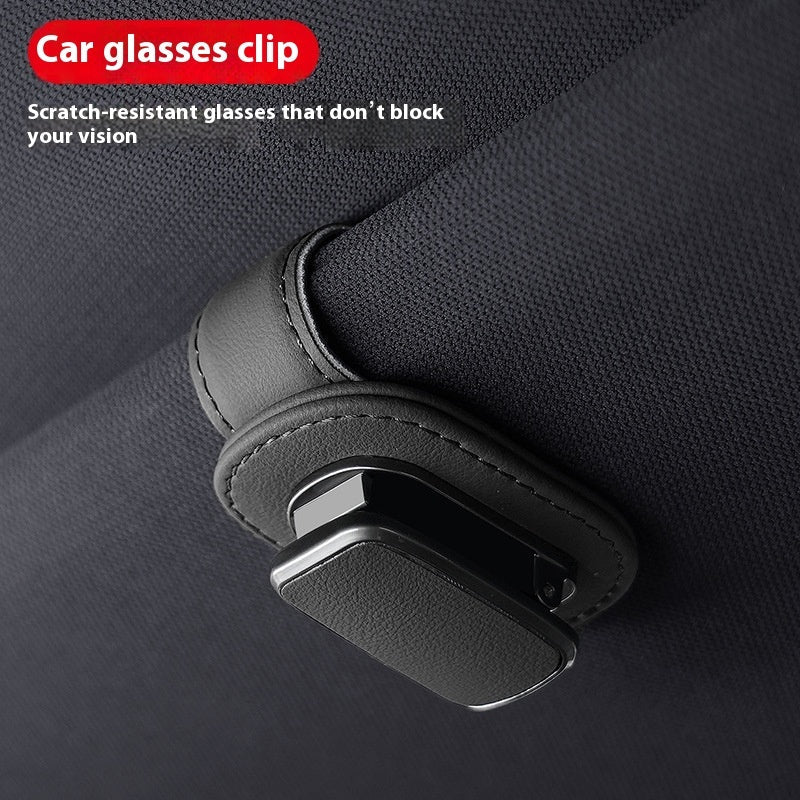 Leather Car Accessories Car Glasses Frame