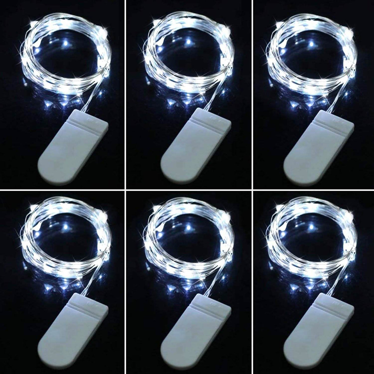 6-Pack: LED String Lights