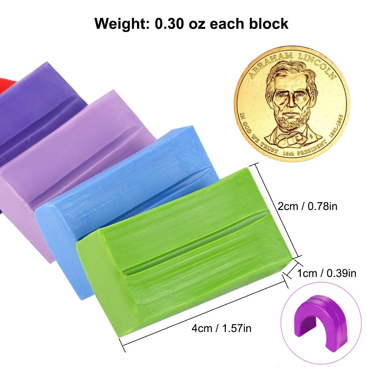 Kit de arcilla polimérica CiaraQ, mini juego de modelado de 24 colores para niños, principiantes y artistas