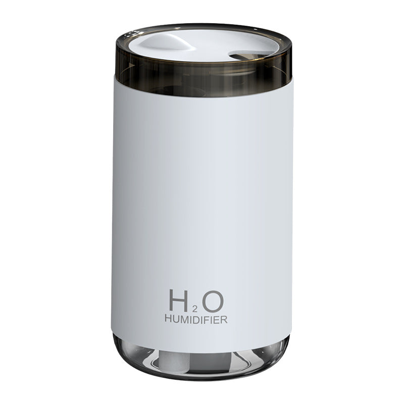 Nuevo humidificador creativo de medusas con anillo de humo, difusor de coche USB, luz nocturna cálida para el hogar o el coche