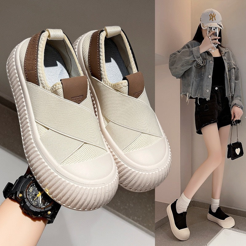 Womens Retro Breathable Casual Sports Sneakers