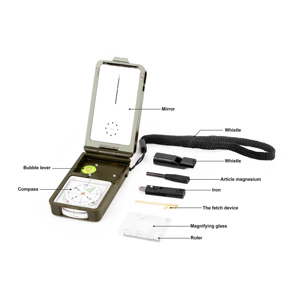 10-in-1 Survival Tool