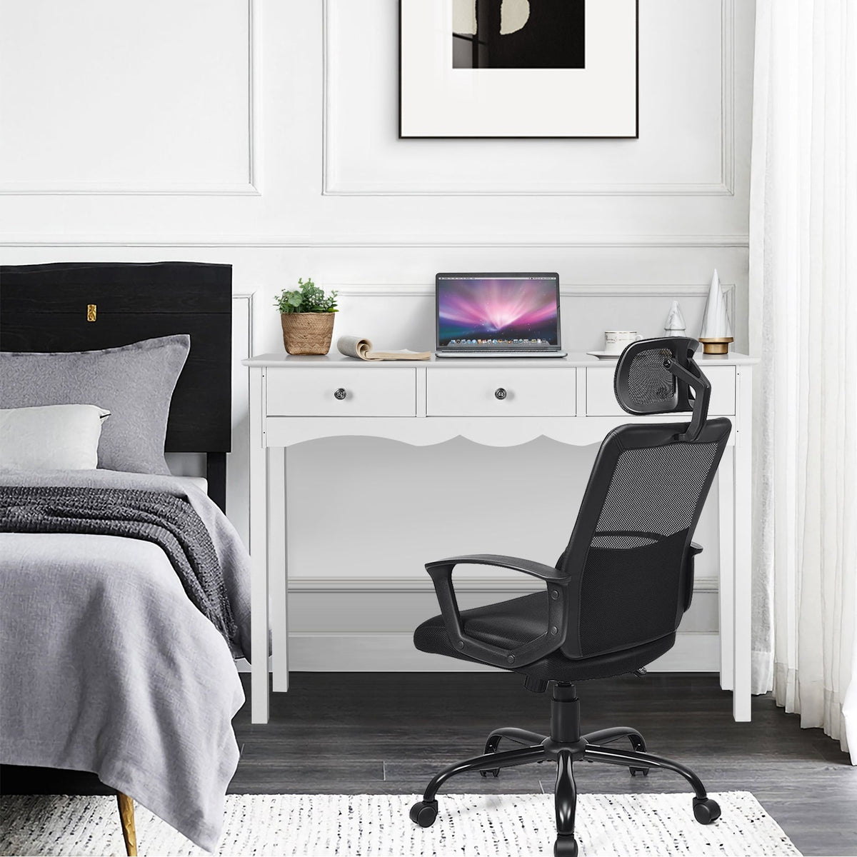 Hall table Side Table w/ 3 Drawers