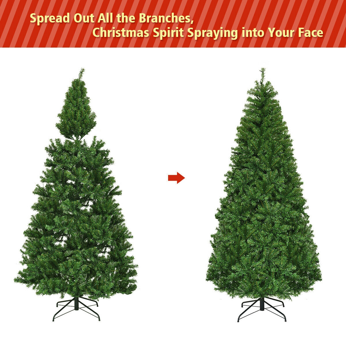 Artificial Premium Hinged Christmas Tree