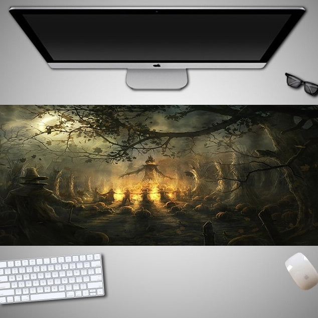 Oversized Halloween Mouse Pad Internet Cafe Game Special