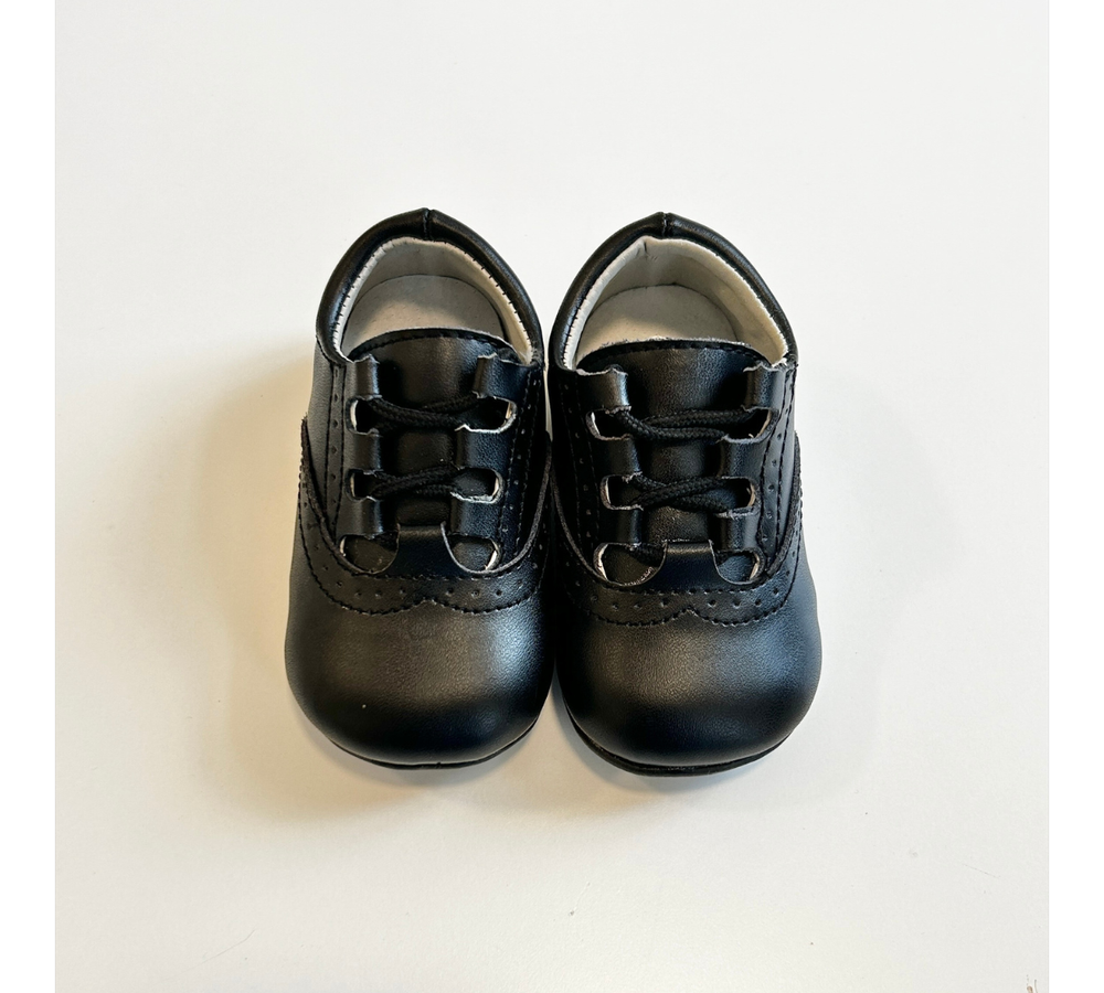 Alfie Zapatos de vestir con cordones para niños, puntera ancha