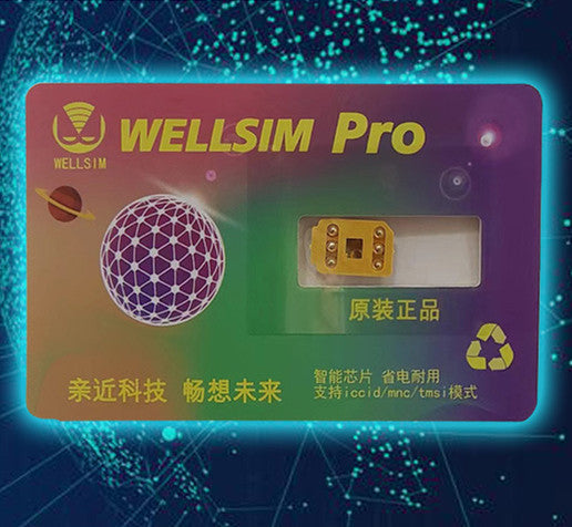 WELLSIM Unlock Card Sticker For 6S SE 7 8 X XR XSM 11 12PM 13 14PM