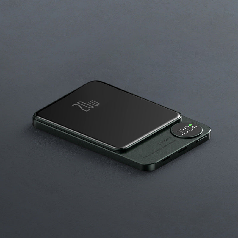 Batería externa auxiliar con cargador inalámbrico magnético Macsafe Powerbank para 14 14Pro 14ProMax 14Plus