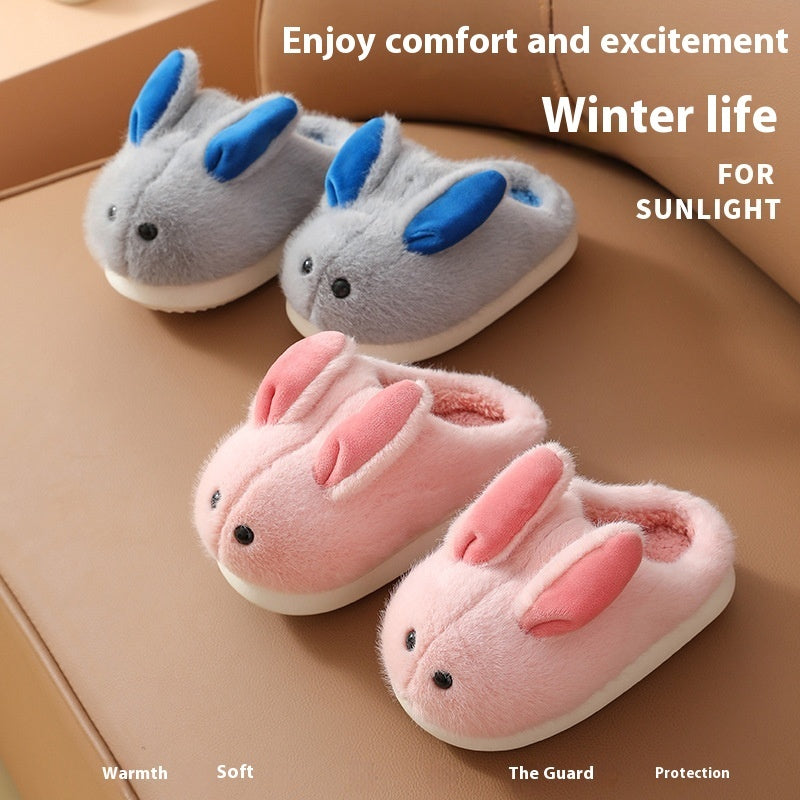 Children's Cute Cartoon Cotton Slippers