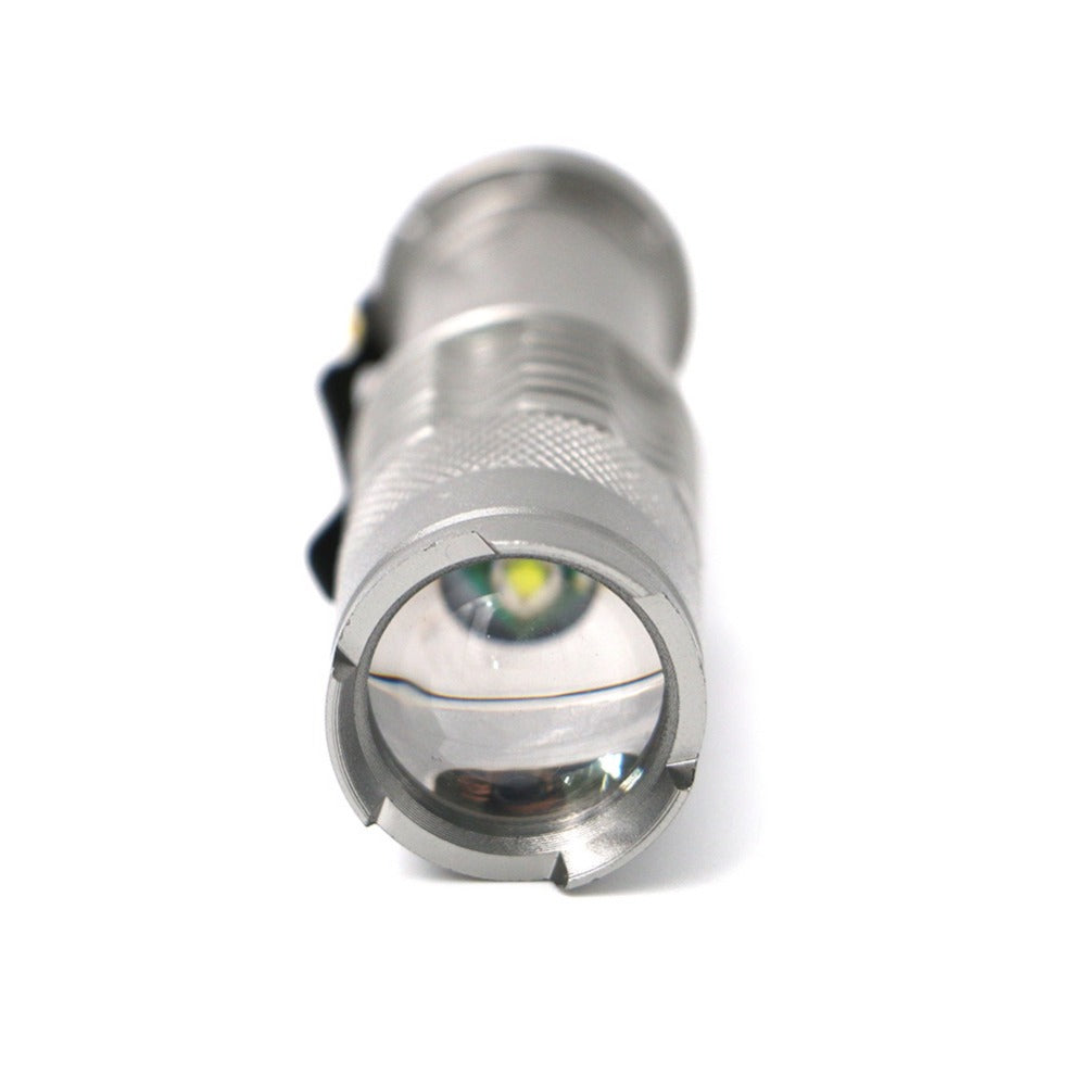 5 Colors Mini LED Flashlight Q5 2000lm Waterproof LED Laterna 1 Modes Zoomable PortableTorch Penlight AA 14500
