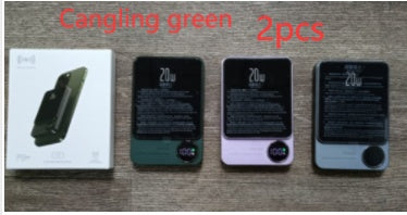 Batería externa auxiliar con cargador inalámbrico magnético Macsafe Powerbank para 14 14Pro 14ProMax 14Plus