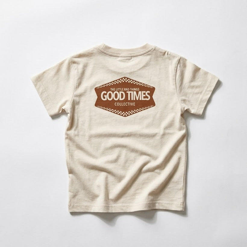 CAMISETA THE GOOD TIMES COLLECTIVE - CREMA