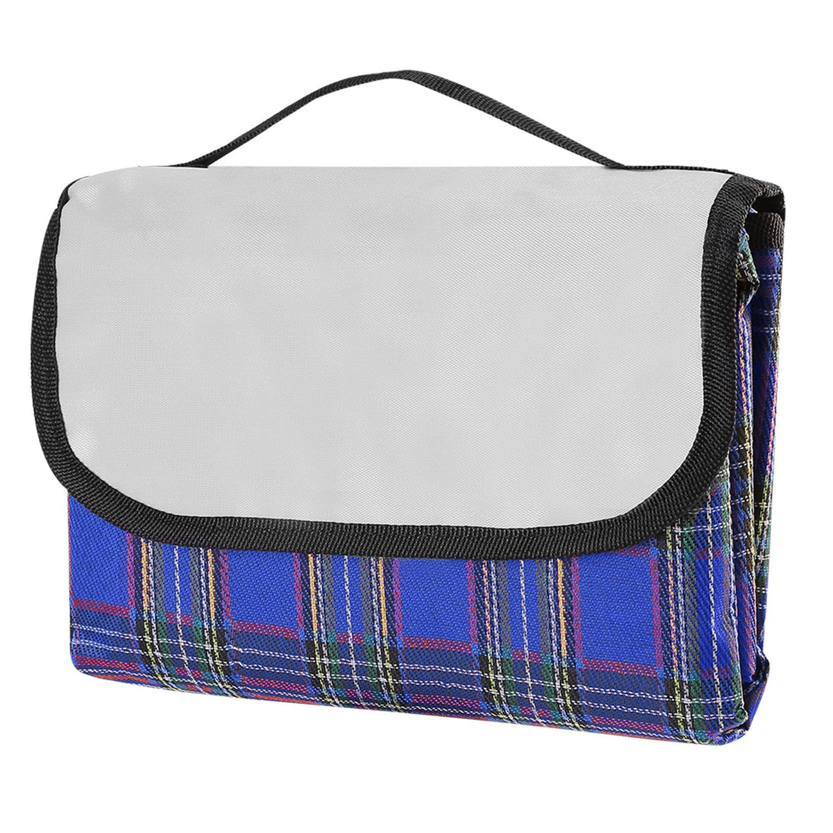 Manta de picnic impermeable de 60" x 78", alfombra plegable para acampar con correa, ideal para camping, senderismo, césped y viajes
