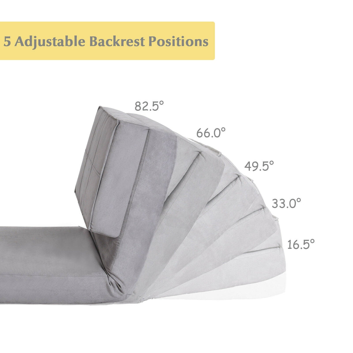 High Quality Fam Convertible Lounger Folding Sofa Sleeper Bed