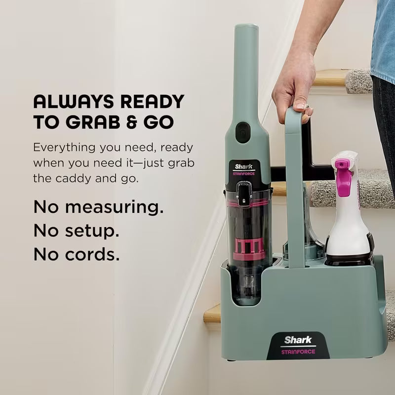 Cordless Portable Spot and Stain Cleaner with Storage Caddy HX101