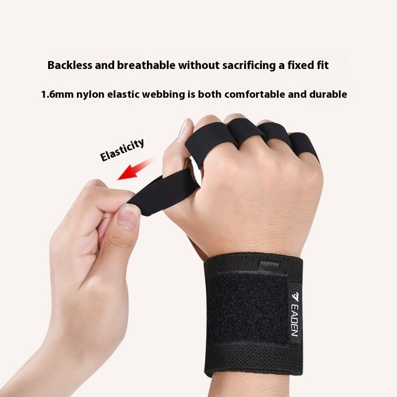 Cowhide Fitness Anti-slip Wrist Gloves
