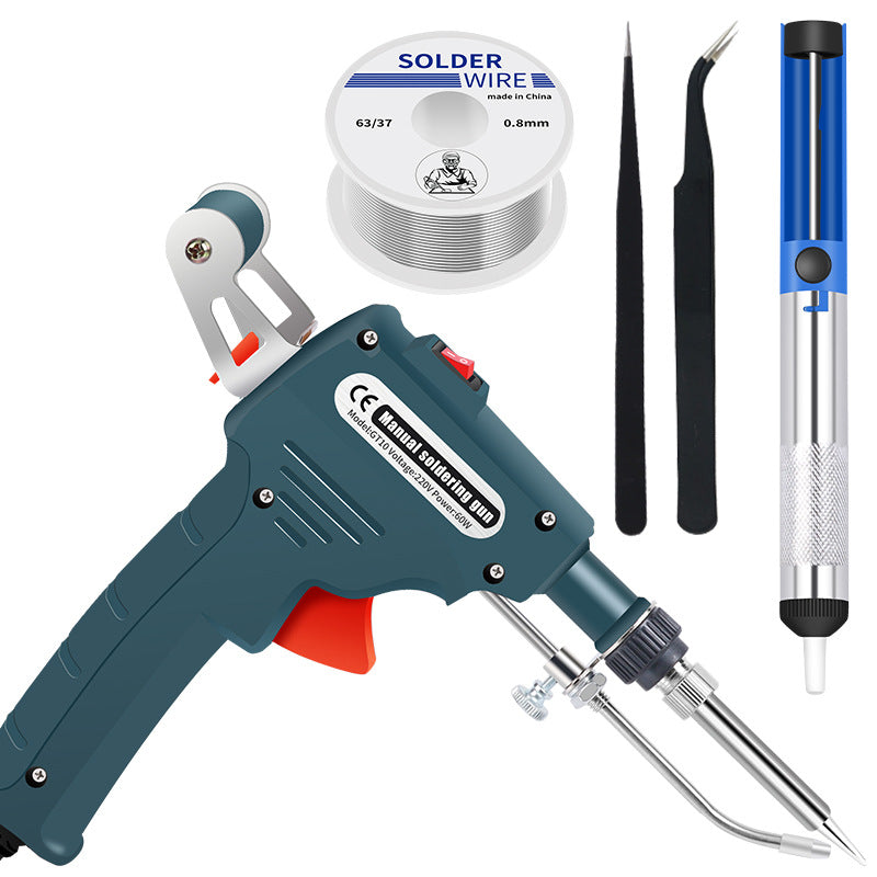 Handheld Electric Heating Soldering Gun Internal Heating Electric Soldering Iron Suit