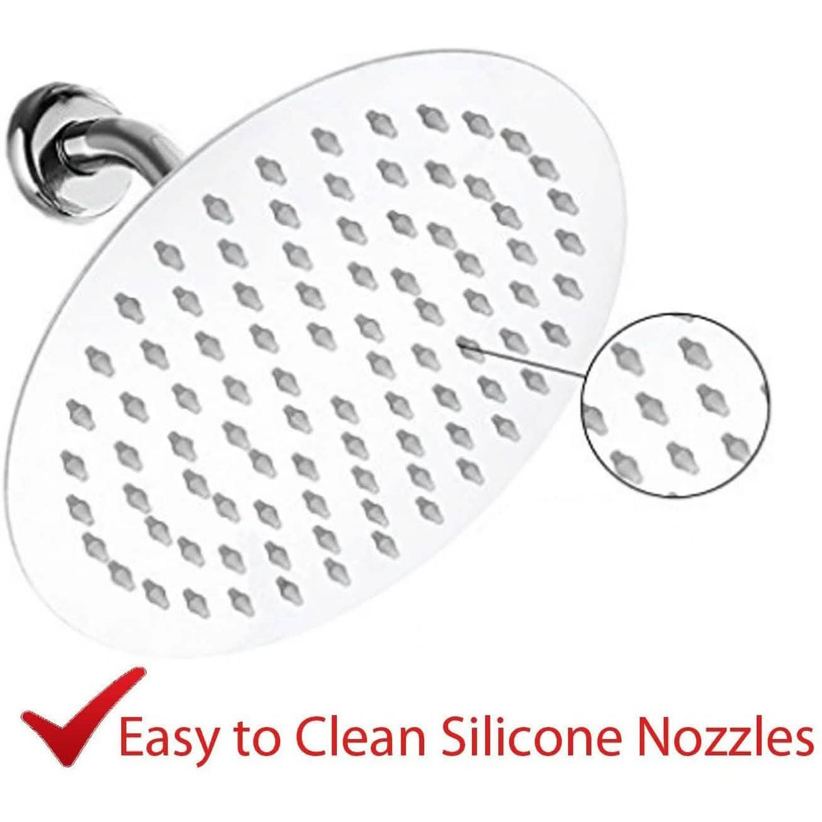 8-Inch Rainfall Shower Head