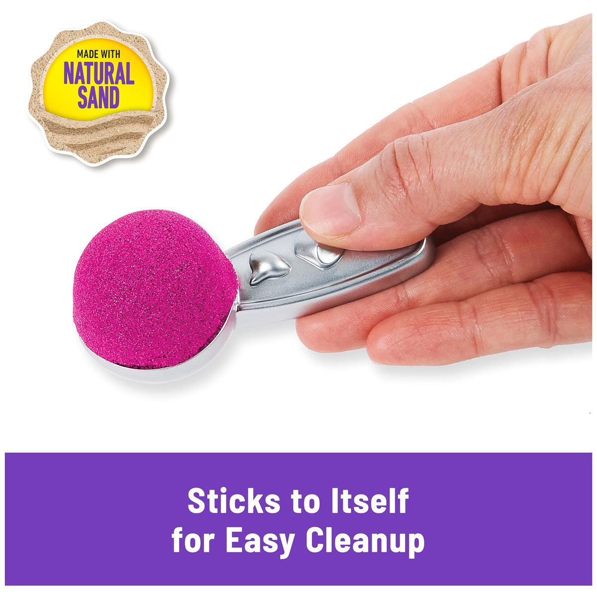 Kinetic Sand Scents Ice Cream Treats Playset 3 Colors 6 Serving Tools